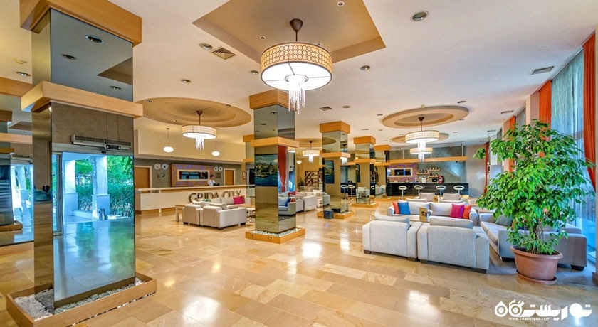 نمای کلی لابی هتل گریدا سیتی